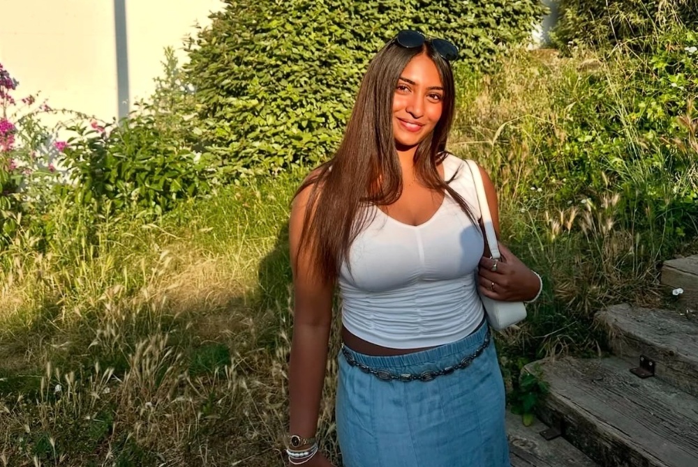 MSU Lyman Briggs College student Manushree Ganta during a global health education abroad trip in Spain.jpg